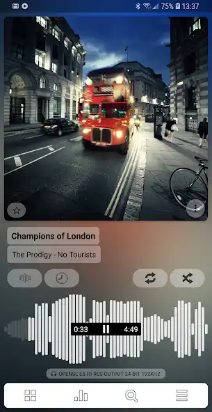 Play Poweramp Music Player (Trial) as an online game Poweramp Music Player (Trial) with UptoPlay