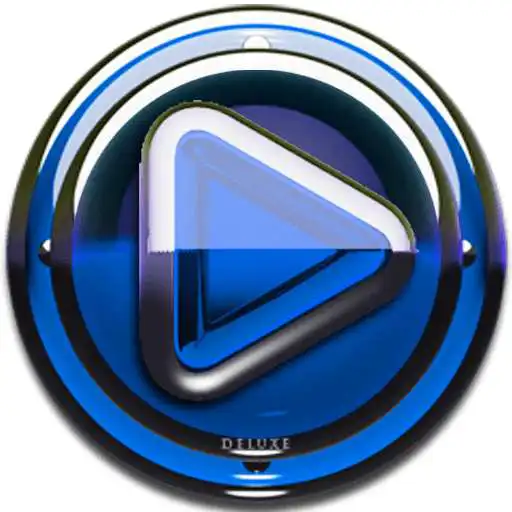 Free play online Poweramp skin Blue Glas deluxe  APK