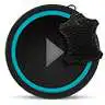 Free play online Poweramp skin Dark Leather  APK