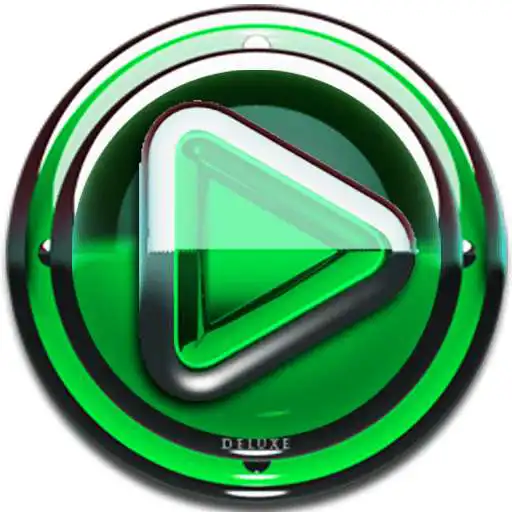 Free play online Poweramp skin Green Glas delux  APK