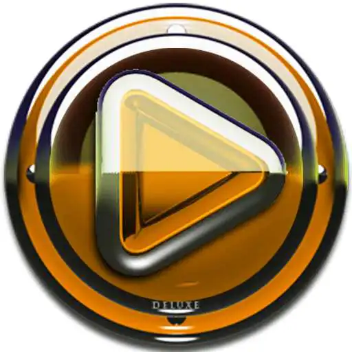 Free play online Poweramp skin Orange Glas luxe  APK