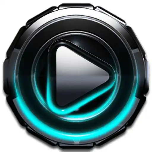 Free play online Poweramp skin Turquoise Glow  APK