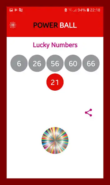 Play PowerBall Lucky Numbers as an online game PowerBall Lucky Numbers with UptoPlay