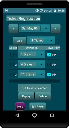 Play PowerBall Picker Lite as an online game PowerBall Picker Lite with UptoPlay