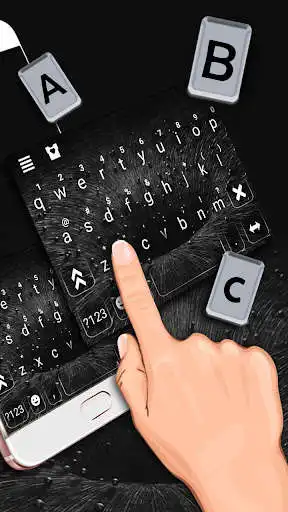 Play Power Black Hole Keyboard Theme as an online game Power Black Hole Keyboard Theme with UptoPlay
