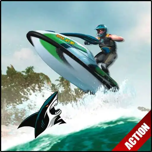 Free play online Power Boat Jet Ski Simulator: Water Surfer 3D APK