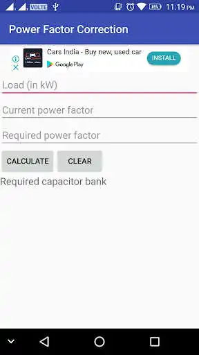 Play Power Factor Correction (in kVAR)  and enjoy Power Factor Correction (in kVAR) with UptoPlay