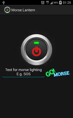 Play Powerful LED morse flashlight