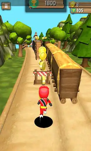 Play APK Power Ninja Steel Run  and enjoy Power Ninja Steel Run with UptoPlay net.ninjarun.ultimaterun