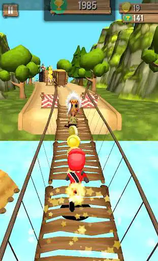 Play APK Power Ninja Steel Run  and enjoy Power Ninja Steel Run with UptoPlay net.ninjarun.ultimaterun