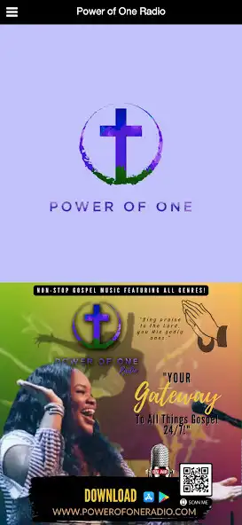 Play Power of One Radio  and enjoy Power of One Radio with UptoPlay