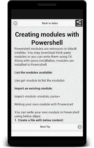 Play Powershell Tips