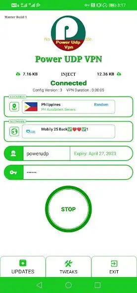 Play POWER UDP VPN  and enjoy POWER UDP VPN with UptoPlay