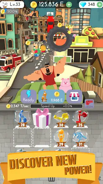 Play Power Village - Merge  Clicker as an online game Power Village - Merge  Clicker with UptoPlay