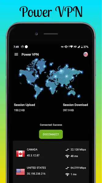 Play Power VPN - Free High Speed, Safe  Secure VPN  and enjoy Power VPN - Free High Speed, Safe  Secure VPN with UptoPlay