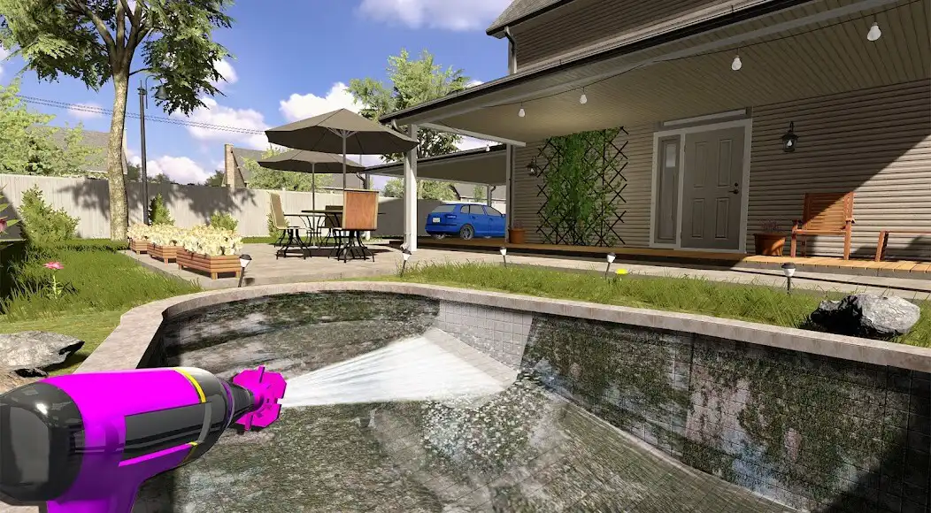 Play Power Wash Cleaning Simulator as an online game Power Wash Cleaning Simulator with UptoPlay