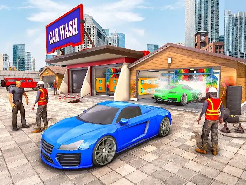 Play Power Washing Car Simulator 3D  and enjoy Power Washing Car Simulator 3D with UptoPlay