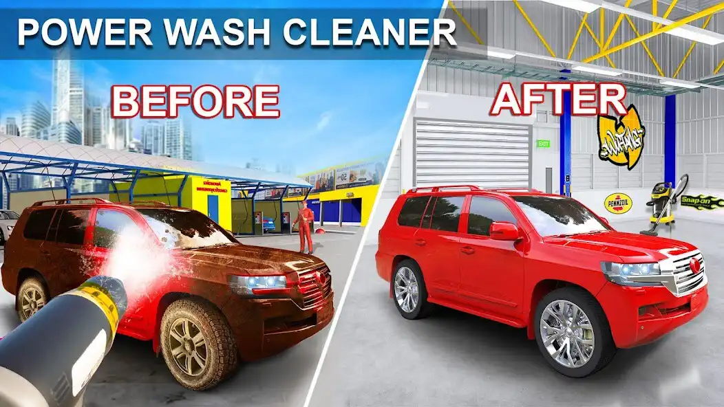Play Power Washing Car Simulator  and enjoy Power Washing Car Simulator with UptoPlay