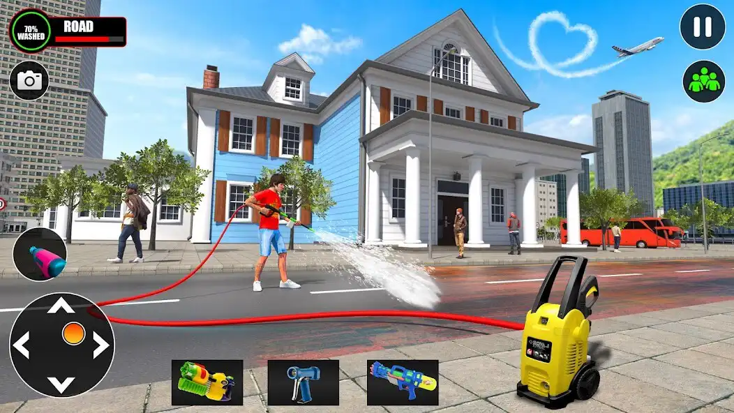 Play Power Washing Car Simulator as an online game Power Washing Car Simulator with UptoPlay