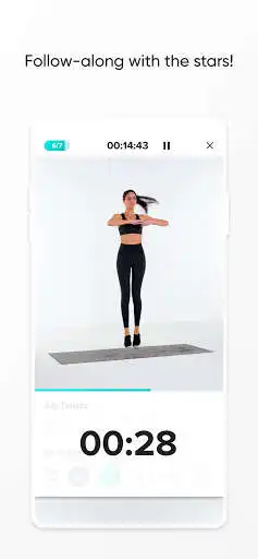 Play POWER: Workout with the Stars as an online game POWER: Workout with the Stars with UptoPlay