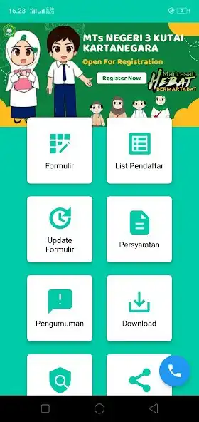 Play PPDB MTsN 3 Kutai Kartanegara  and enjoy PPDB MTsN 3 Kutai Kartanegara with UptoPlay