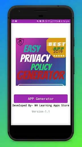 Play PP Generator(easily generate privacy policy)2019  and enjoy PP Generator(easily generate privacy policy)2019 with UptoPlay