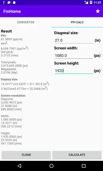 Play PPI Calc - DPI Converter  and enjoy PPI Calc - DPI Converter with UptoPlay