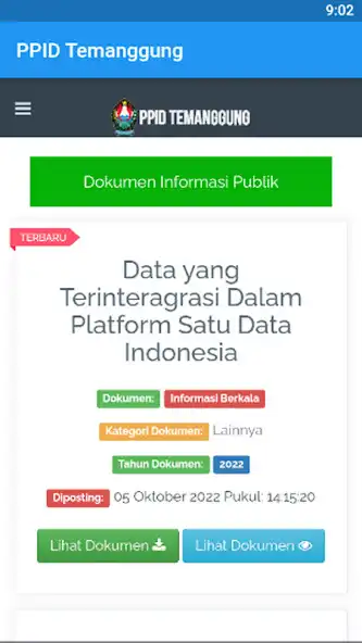 Play PPID Kabupaten Temanggung as an online game PPID Kabupaten Temanggung with UptoPlay