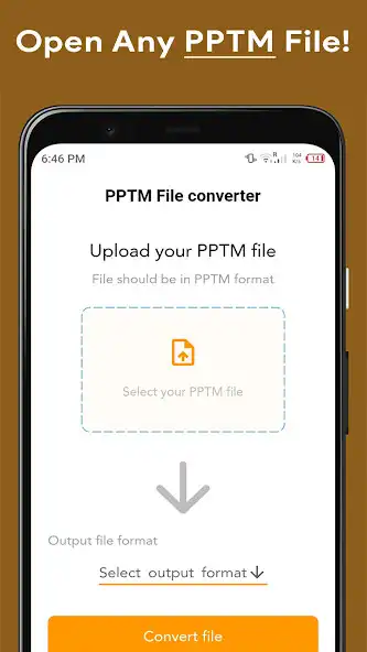 Play PPTM File Viewer - PPTM To PDF  and enjoy PPTM File Viewer - PPTM To PDF with UptoPlay