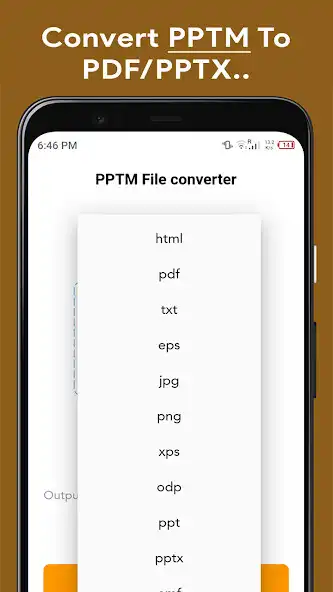 Play PPTM File Viewer - PPTM To PDF as an online game PPTM File Viewer - PPTM To PDF with UptoPlay