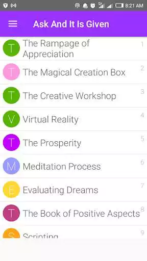 Play APK Practical Law of Attraction Book  and enjoy Practical Law of Attraction Book with UptoPlay com.praclish.askanditisgiven