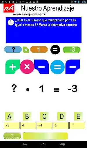 Play Practican multiplicaciones, Regla de los signos as an online game Practican multiplicaciones, Regla de los signos with UptoPlay