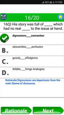 Play Practice Test for PCAT Play Practice Test for PCAT