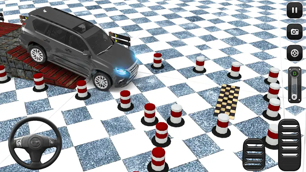 Play Prado Car Games Modern Parking as an online game Prado Car Games Modern Parking with UptoPlay