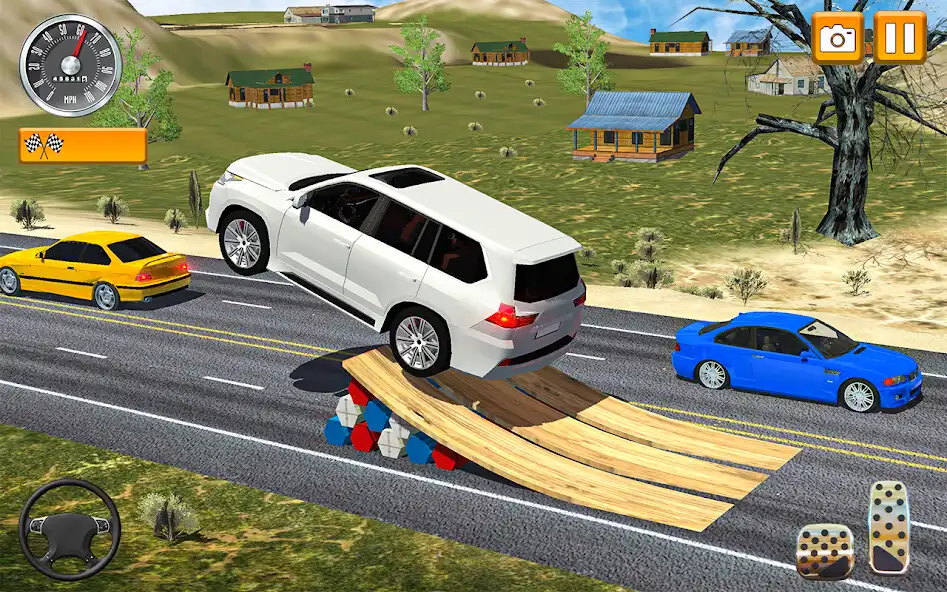 Play Prado Offroad Driving Car Game as an online game Prado Offroad Driving Car Game with UptoPlay