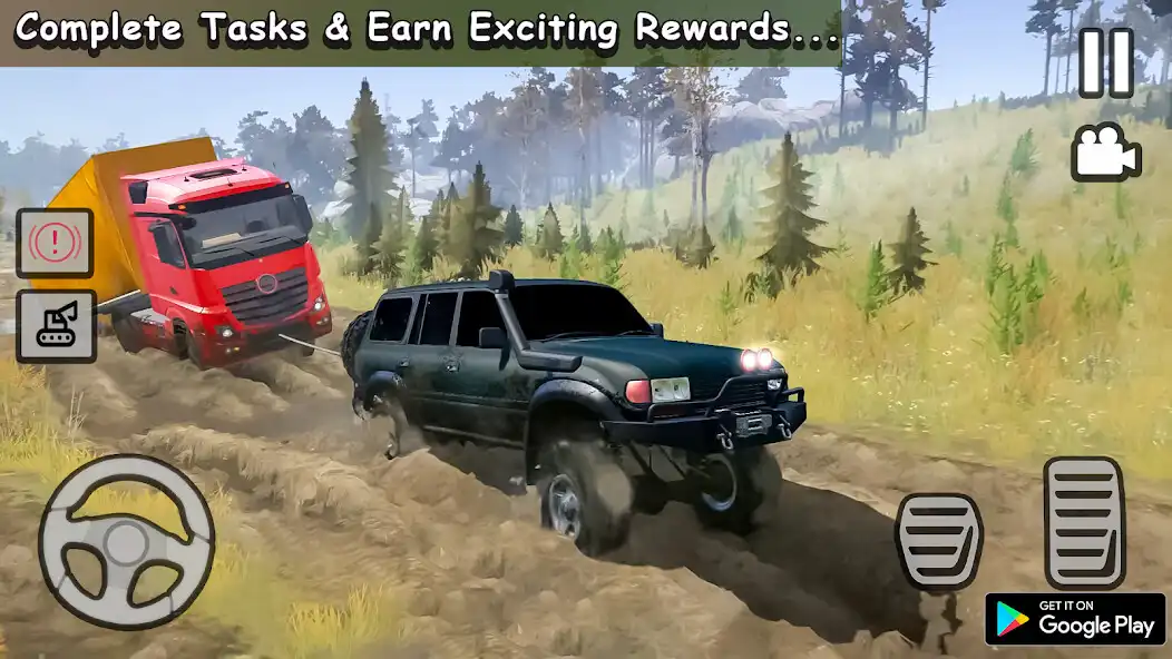 Play Prado Offroad Jeep Simulator as an online game Prado Offroad Jeep Simulator with UptoPlay