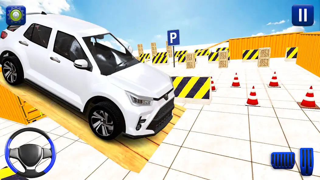Play Prado Parking 3D: Car Parking as an online game Prado Parking 3D: Car Parking with UptoPlay