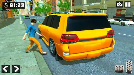 Play Prado Taxi Driving Games-Car Driving 2020 as an online game Prado Taxi Driving Games-Car Driving 2020 with UptoPlay