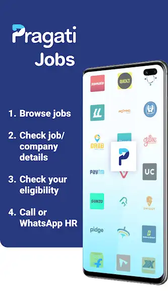Play Pragati Jobs: Field, Sales, De  and enjoy Pragati Jobs: Field, Sales, De with UptoPlay