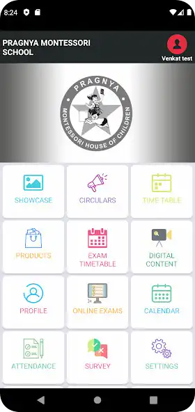 Play PRAGNYA MONTESSORI SCHOOL APP as an online game PRAGNYA MONTESSORI SCHOOL APP with UptoPlay