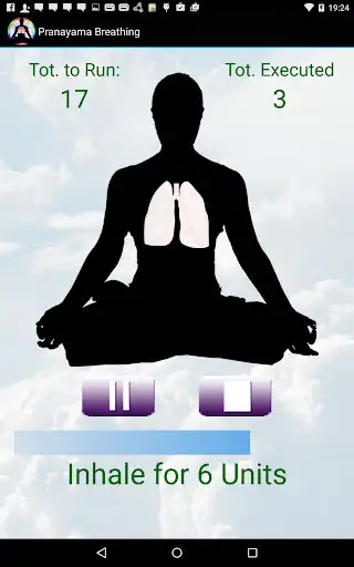 Play Pranayama Breathing as an online game Pranayama Breathing with UptoPlay