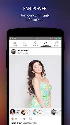 Play APK Pranitha Subhash Official App  and enjoy Pranitha Subhash Official App with UptoPlay escapemusic.android.a870