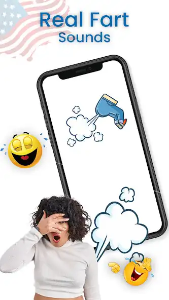 Play Prank App: Fart Sound-Air Horn as an online game Prank App: Fart Sound-Air Horn with UptoPlay