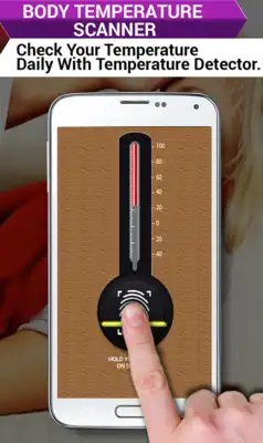 Play Prank Fever Check Thermometer Play Prank Fever Check Thermometer