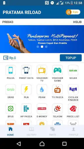 Play PRATAMA RELOAD as an online game PRATAMA RELOAD with UptoPlay
