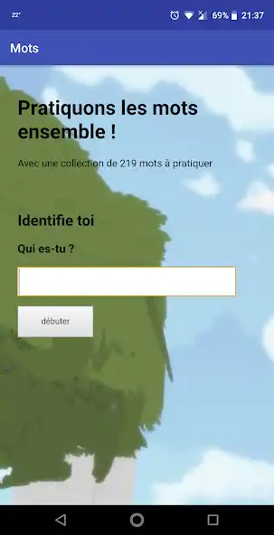 Play Pratiquons les mots ensemble  and enjoy Pratiquons les mots ensemble with UptoPlay