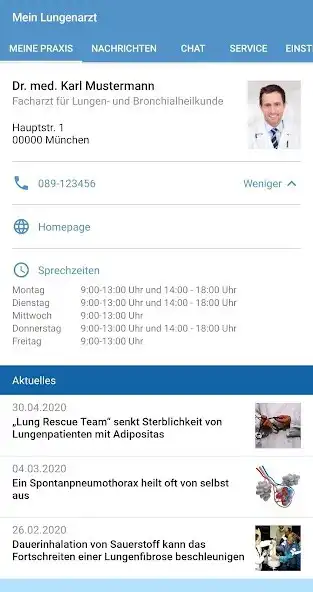 Play PraxisApp - Mein Lungenarzt  and enjoy PraxisApp - Mein Lungenarzt with UptoPlay