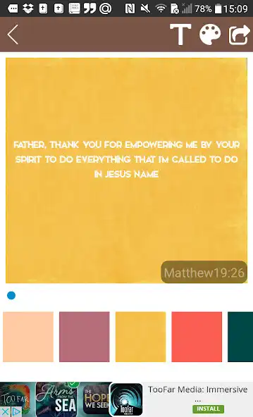 Play Prayer For Strength - Bible as an online game Prayer For Strength - Bible with UptoPlay