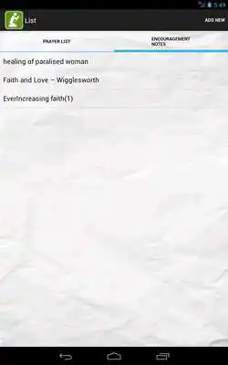 Play Prayer List Diary