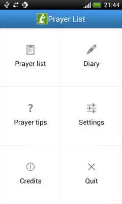 Play Prayer List Diary